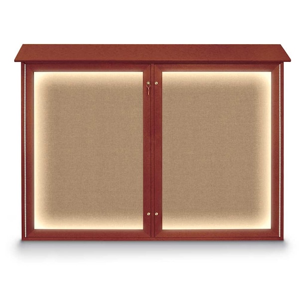 Open Faced Traditional Corkboard, 72x48"
